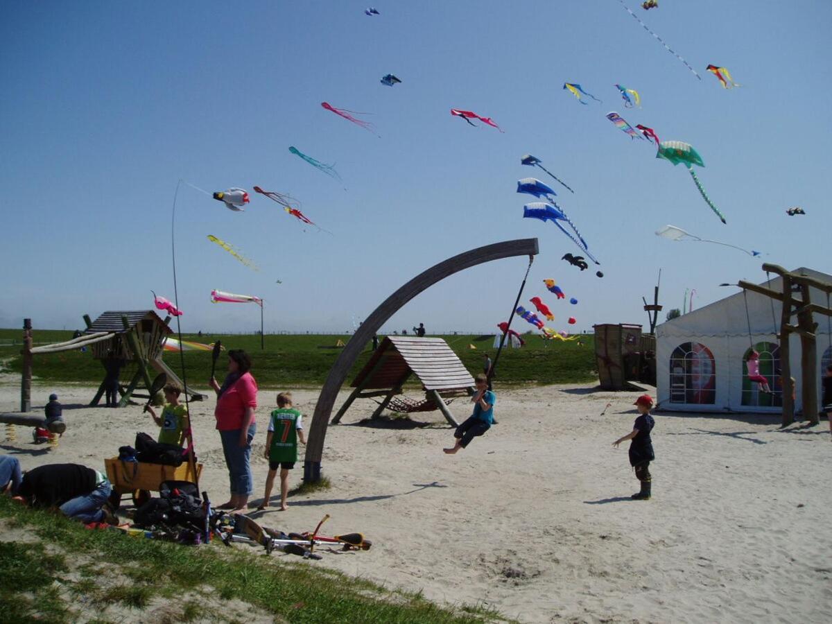 Ferienwohnung Hein Am Nordseedeich Butjadingen Exterior foto